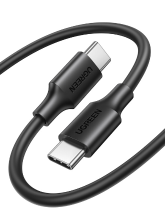 UGREEN USB 2.0 Type C M M ronde kabel zwart 1,5 m