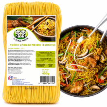 Double Panda Chinese Kurkuma Noedels 400 g