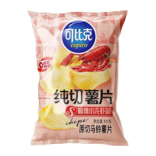 Copico Pure Cut Aardappelchips Pittige Rivierkreeftsmaak 65 g