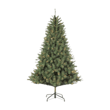 Black Box Trees Norwood kunstkerstboom met verlichting   kunstkerstboom H155 x D97 cm   met timer en dimmer   groen