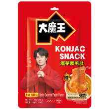 Yan Jin Pu Zi MOWON konjac snack pittige sesamsaus smaak 206 g