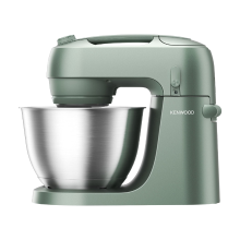 Kenwood KZM35.000GR GO voedselverwerker   compacte mini hakmolen   350 W motor   uitneembare mesjes   komcapaciteit 0,5 liter   limoengroen