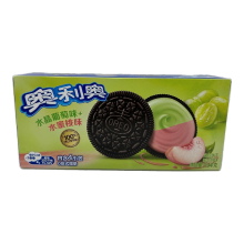Oreo Assorti met twee vruchtensmaken (kristal druif + perziksmaak) 194 g