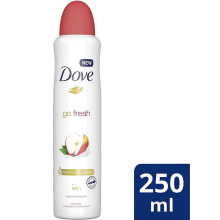 Dove Deodorant Spray   Go Fresh Appel & Witte Thee   Verfrissend en fruitig   250 ml