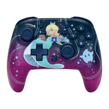 HORI Super Mario Galaxy Horipad Turbo   Draadloze Controller voor Nintendo Switch en Switch 2   Functie Mapping   C knop   10 h Batterijduur   Harmony Pattern