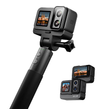 【Terug naar school】SJCAM SJ20 actioncamera met 6 assige gyrostabilisatie, 480 minuten accuduur en dag  & nachtlenzen, 4K 30 fps video, dubbel scherm: 2,29 inch touchscreen en 1,3 inch selfie display.