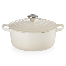 Le Creuset signature gietijzeren braadslee   24 cm, Meringue
