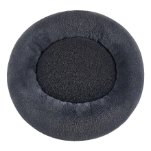 JOYFURNOS Zacht pluche kalmerend hondenbenchbed met afneembare, machinewasbare hoes, donkergrijs, 120 x 20 cm en huisdierhaartrimmer ontworpen voor dik, zwaar haar / laag geluidsniveau