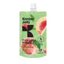 Hethstia konjac gelei met perziksmaak 155 g