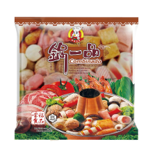 Meng Fu Hotpotballetjes (Fuzhou visballetjes, gevulde贡balletjes, inktvissticks, rundvleesballetjes) 500 g