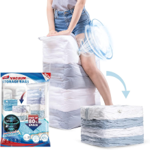 Taili 6 pack vacuüm opbergzakken, jumbo kubus (31x40x15 inch), extra grote vacuümzakken voor dekbedden, dekens, beddengoed, kleding, kledingkast organisatie ruimtebesparend, transparant