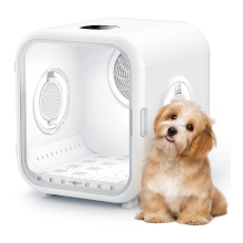 Homerunpet Drybo Plus automatische droogcabine, inhoud 62 liter, 437 x 467 x 486 mm, instelbare temperatuur, warmte intensiteit, luchtsnelheid en droogtijd, dubbele modus, geschikt voor alle levensfasen van katten
