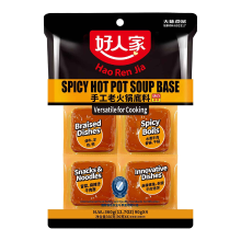 Hao Ren Jia ambachtelijke traditionele hotpotbasis, 360g