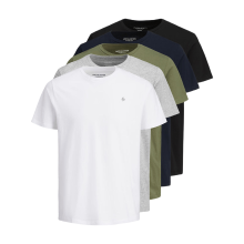 JACK & JONES JACK&JONES JORJXJ TEE SS CREW NECK 5PK MP NOOS Regular Fit