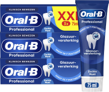 Oral B Oral B Professional glazuurversterkende tandpasta   munt   3 x 75 ml