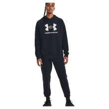 Under Armour Heren Ua Rival Fleece Logo HD Zwart / Wit Rival Collectie XL
