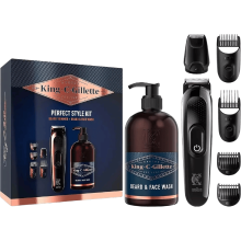 Gillette King C. Gillette 3 in 1 herstelset voor baard en gezichtsverzorging