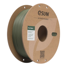 ESUN PLA Basic 3D printfilament 1,75 mm   Olijfgroen 1 kg, Hoge snelheid & hoog kosteneffectief geüpgraded PLA 3D filament voor de meeste printers snelle levering