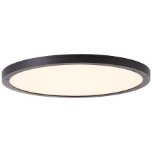 Brilliant Led Plafondpaneel, Ø 25 Cm, 2100 Lm, 2700 K, Zwart