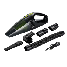 ATSHARK A 016 Stofzuiger—Draagbare stofzuiger, kleine draagbare autostofzuiger (draadloos) 1800 mAh*2, ABS materiaal, 1 stuk, zwart