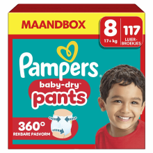 Pampers Baby Dry Pants Maat 8 – Maandbox 117 Pants