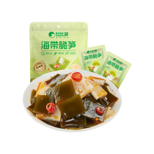 BIBIZAN Kelp & Bamboe Chips Pittige Smaak 200 g