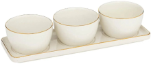 Secret de Gourmet Aperitiefset Arya   4 stuks, Steengoed