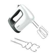 Tefal Prep'Mix+ HT4611   Handmixer   5 Snelheden   500 W   Inclusief Kloppers en Deeghaken