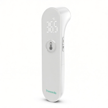 Treesmile FC IR209 LED infraroodthermometer, wit, dubbele modus voor voorhoofd en object, thuisgebruik, helder LED display, voor het hele gezin, directe temperatuurmeting
