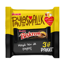 Ülker Biskrem koekjes met cacaocrème 3 x 100 g