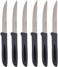 Secret de Gourmet Steakmessenset   Roestvrij staal, 21 cm, 6 stuks