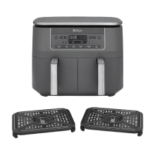 Ninja Foodi dubbele zone heteluchtfriteuse 7,6 L DZ300EU PFAS vrij