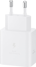 Samsung Oplader Super Fast Charging 45 W (zonder kabel) USB C naar USB C Originele Oplader 45 W Wit