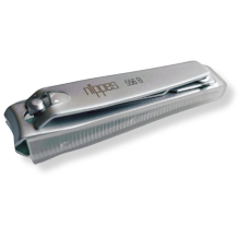 NIPPES Solingen Nagelknipper 556B | wit, voor sterke en stevige nagels, voor pedicure en manicure, roestvrij, makkelijk schoon te maken, ergonomisch, duurzaam