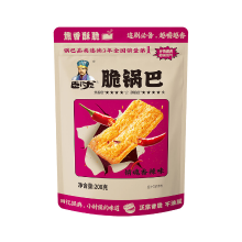 【Terug naar school】 Wo Long knapperige rijstcrackers (zielstelen pittige smaak) 208 g