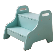 Benarita opstapje voor peuters, 1 pack, blauw, plaat met hoge dichtheid, milieuvriendelijke verf op waterbasis, versterkte anti kantelstructuur, brede pedaal met handgrepen, geschikt voor badkamer, keuken en studeerkamer