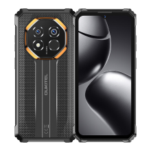 OUKITEL G7(8+256) Zwart Robuuste Smartphone 6,52'' HD+ Display 10.600 MAh Grote Batterij 64 MP Camera Android 16 Dual SIM, NFC