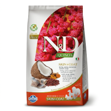 Farmina Wheat Coat voedingssupplement (haring, quinoa, kokosnoot en kurkuma) hondenvoer voor volwassen honden 2,5 kg