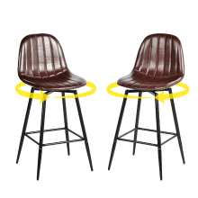 Urban Meuble Barkruk Draaibaar 2 delige Set H67 cm