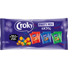 Croky Sharing Mix Voordeelverpakking   180 g