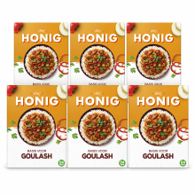 Honig Basis Voor Goulash   6 x 36 g