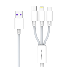 PAVAREAL Q59 Hoge Kwaliteit 200 W 3 in 1 Super Snelladen Datakabel