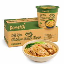 KOMEYA kip noedelsoep smaak noedels 106g*12