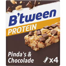 Hero proteïnerepen pinda en chocolade   4 stuks