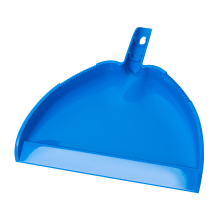 Blauwe plastic vuilnisbak van 33 cm breed, zware verzamelbak