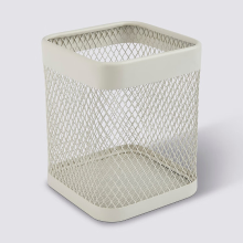 5Five Stalen Bestekhouder   13 x 13 x 16,5 cm