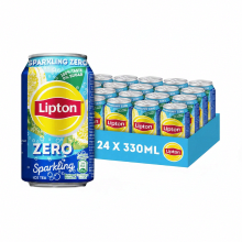 Lipton Sparkling Zero Ice Tea   24 x 330 ml