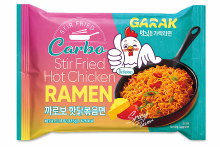 Garak Carbo Pittige Kip Smaak Roerbak Ramen 145 g
