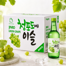 Jinro Chamisul Soju Groene Druif 20 x 350 ml