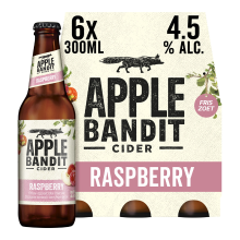 Apple Bandit frambozen cider fles 6 x 30 cl